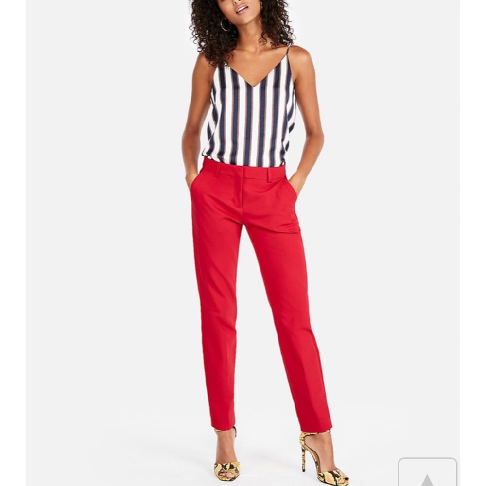 Express Mid Rise Ankle Columnist Pant